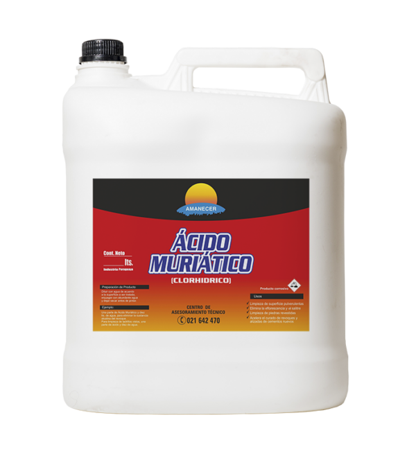 ACIDO MURIATICO DE 5 LT AMANECER