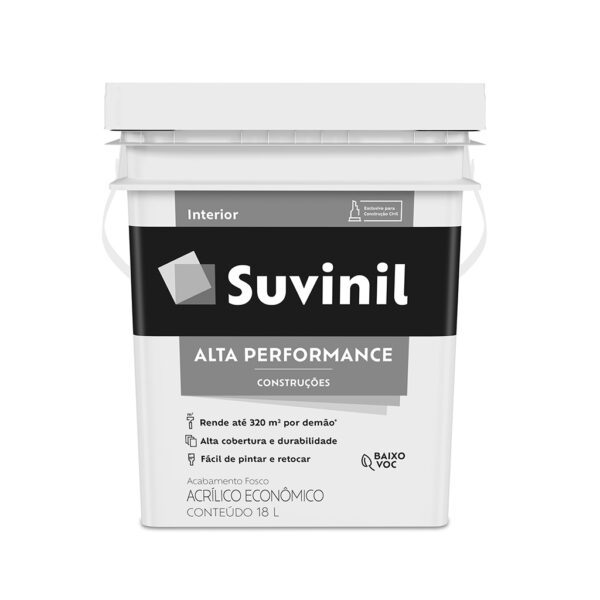 SUVINIL CONSTR ACR STD BLANCO 18L BALDE